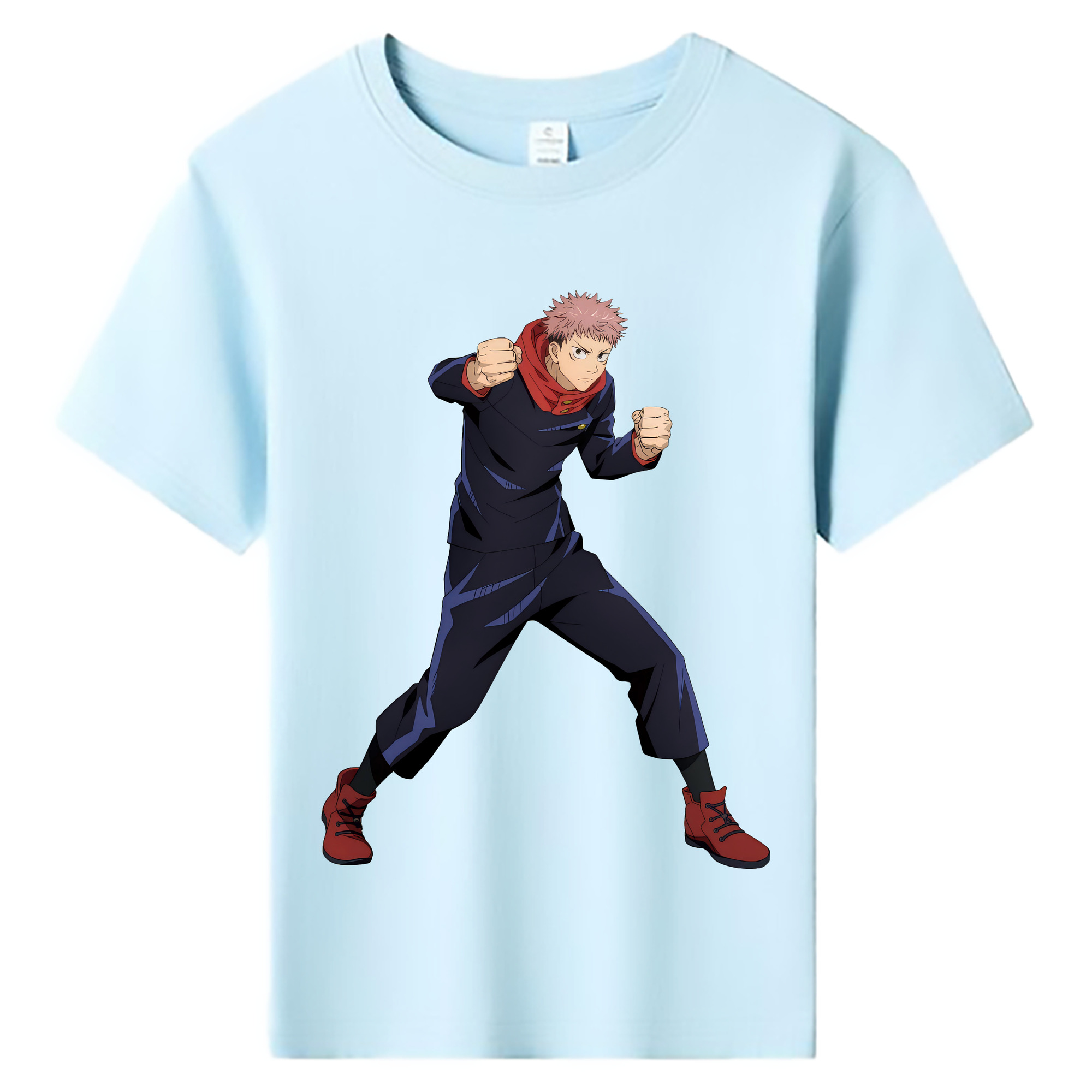 （画像用） 呪術廻戦 Jujutsu Kaisen 綿100％キッズTシャツ（フロントプリント）